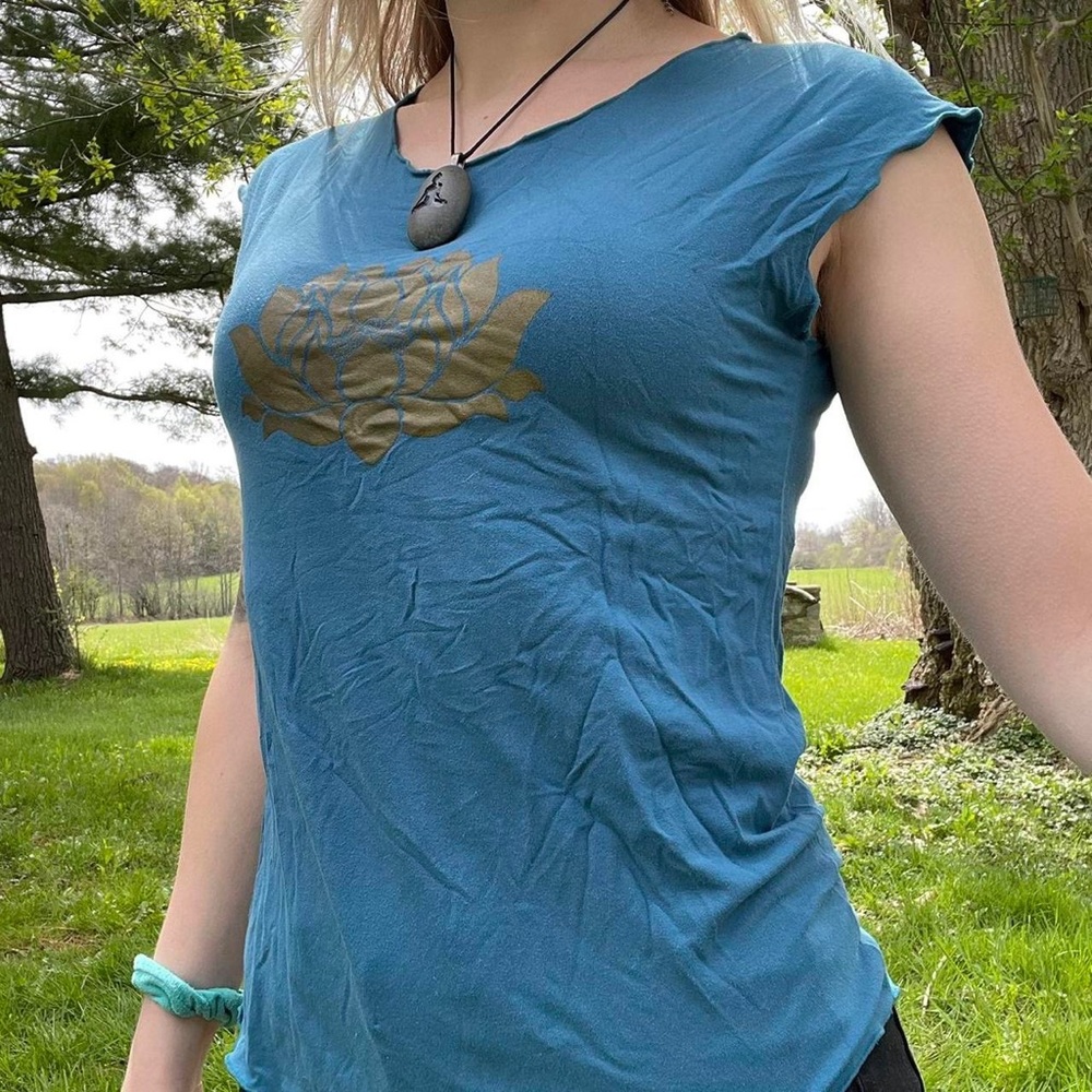 Soft Handmade Lotus Shirt